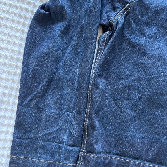 Ralph Lauren Denim & Supply Shawl Collar Denim Sailor Anchor Button Jacket - Picture 6 of 8